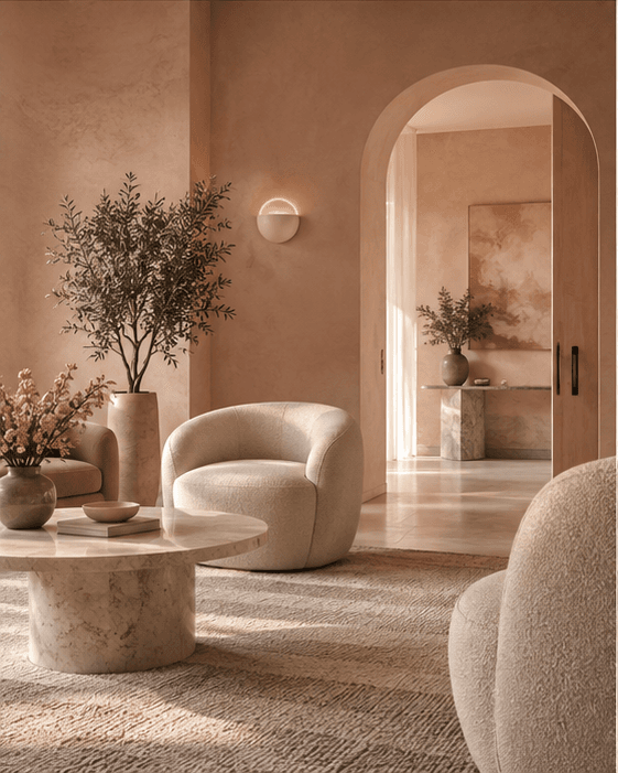 Illustrative interior for Maison Derma, a fictional demo clinic
